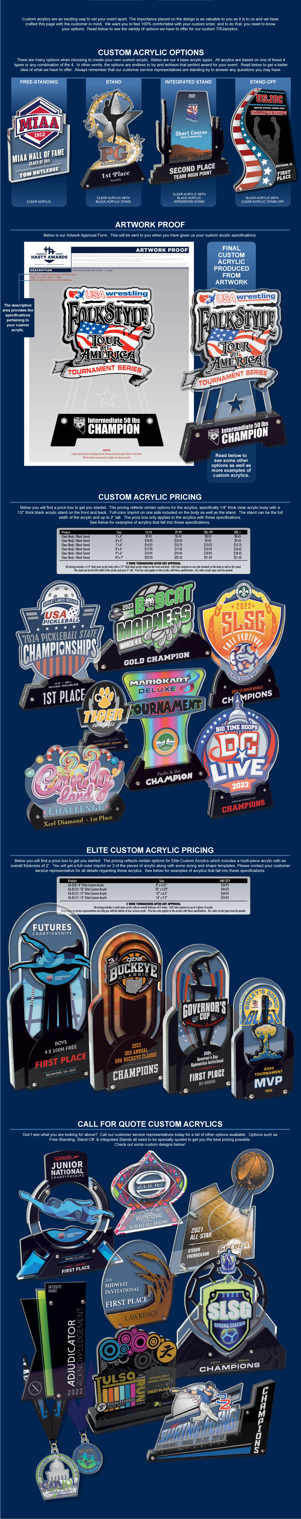 Hasty Awards Medals, Trophies, Ribbons, and Custom Awards